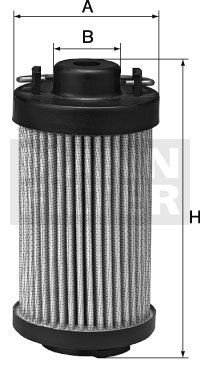 Фильтр гидравлический HD10158 HD10158 MANN FILTER