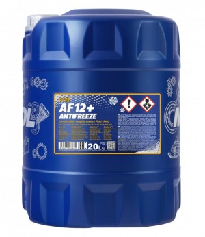 4112 MANNOL ANTIFREEZE AF12+ LONGLIFE (20L) антифриз! концентрат красный\ MN411220 MANNOL