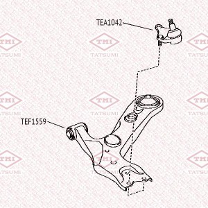 TOYOTA COROLLA E15 (2006-2013) TEA1042 TATSUMI