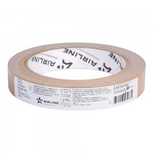 Скотч малярный 19 мм х 40 м "AIRLINE" (коричневый) (термостойкий 110°C) ADTP003 AIRLINE