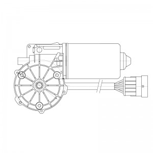 Моторедуктор стеклооч. для а/м Sitrak C7H/Howo T5G (14-) (VWF 1120) VWF 1120 START VOLT