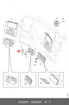 Символ 1900320 SCANIA