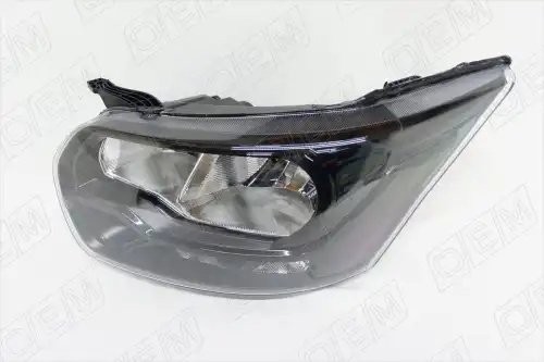 Фара левая Ford Transit (2015-нв) галоген, черная OEM0394FL OEMPARTS