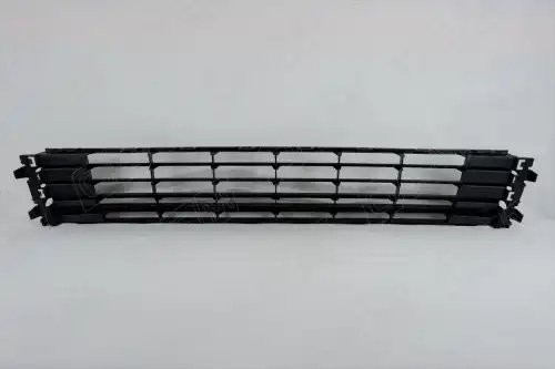 Решетка в бампер нижняя Volkswagen Polo sedan 5 2015-2020, под черную накладку OEM3678 OEMPARTS