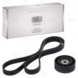 Ремкомплект привода ГАЗ/УАЗ (ЗМЗ-405/406/409) с ГУР (6PK1370 + ролик) (GD 1205) GD 1205 TRIALLI
