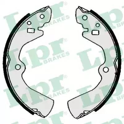 Колодки барабанные NISSAN PRIMERA P10, VANETTE 05480 05480 LPR