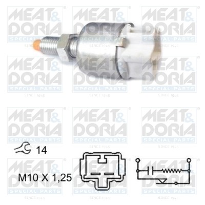 Выключатель TOYOTA стоп сигнала MEAT&DORIA 35016 MEAT DORIA