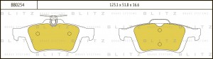 FORD FOCUS/C-MAX BB0254 BLITZ