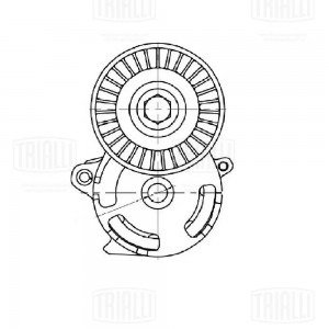 Ролик привод. ремня Subaru XV (11-)/Forester (08-) 1.6i/2.0i [FB] (с натяж. мех. CM 5112 TRIALLI
