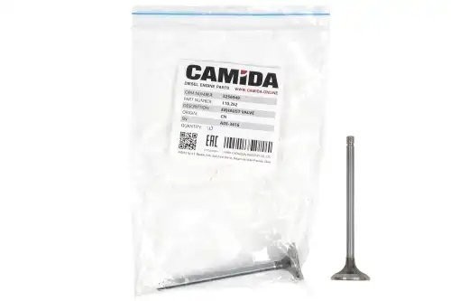 Клапан выпускной ГАЗЕЛЬ дв. Cummins ISF2.8 5256949, 5308265 110262 CAMIDA