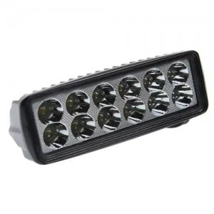 Фара рабочего света прямоугольная 158х70х51мм 36Вт 1560лм напр. свет (Spot) 12-2 37030022 MEGA POWER