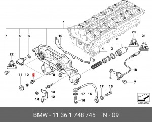 3-СЕРИЯ E46 (1998-2005) 11 36 1 748 745 BMW