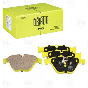 Колодки торм. BMW 5 (F10) (10-) диск. перед. 155x68 (керам.) (PF 4189CR) PRO PF4189CR TRIALLI