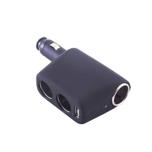 Разветвитель прикуривателя 2-х гнездовой 12V 1USB SKYWAY S02301010 SKYWAY