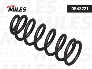 Пружина задней подвески усиленная TOYOTA COROLLA/FIELDER 00- /2ZZGE 00-04 (OBK C DB43221 MILES