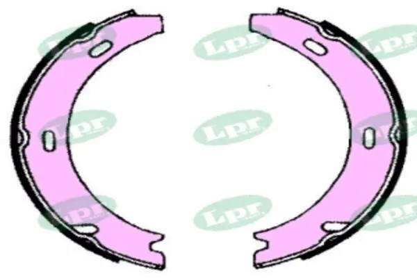 Комплект тормозных колодок 04729 04729 LPR