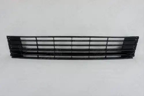 Решетка в бампер нижняя Volkswagen Polo sedan 5 2015-2020, под черную накладку OEM3678 OEMPARTS