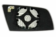 стекло зеркала! лев.сфера, нейтр.с обогр., 12В, OEM 51167065081\ BMW E60/E61 03- 99600308 ERGON