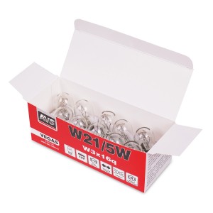 Лампа 12V W21/5W W3x16q AVS A78173S AVS