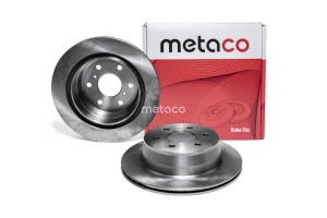 Диск тормозной задний 3060117 3060117 METACO