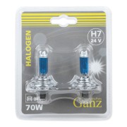 Лампа 24V H7 70W PX26d +50% блистер (2шт.) GANZ GIP06058 GANZ
