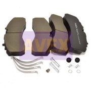колодки дисковые с установочным комплектом Knorr SN7 BPW,DAF, IVECO, MAN, MB, SC AV29253 AVEX