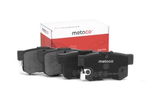 Колодки тормозные задние дисковые к-кт 3010015 3010015 METACO
