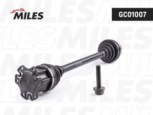 Привод в сборе левый AUDI A4 1.8-3.0 00-05 (ABS) (GKN 304291) GC01007 GC01007 MILES