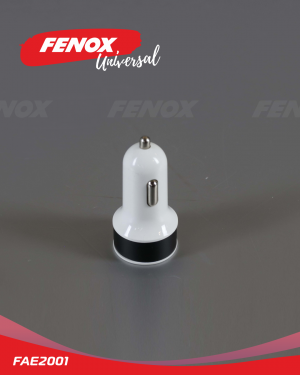 зарядное устройство!автомобильное, 2USB\ FAE2001 FENOX