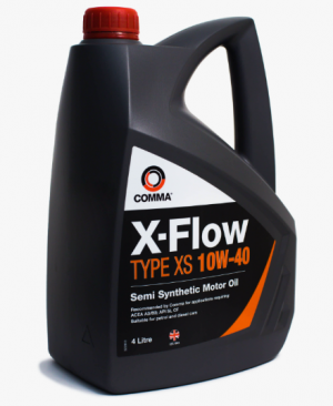 COMMA 10W40 X-FLOW TYPE XS (4L) масло мот.! полусин ACEA A3/B3, API SL/CF XFXS4L COMMA