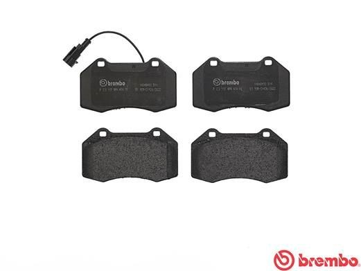 P23117 1112 13 !колодки дисковые п.\ Alfa Romeo Mito, Fiat Grand Punto 1.4i 08> P23117 BREMBO