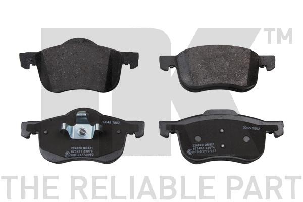 колодки дисковые п.!\ Volvo S80 98>/V70/S60 00>/C70 00-02/XC70 2.5D5 02> 224820 NK