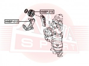 РОЛИК НАТЯЖНОЙ HNBP016 HNBP-016 ASVA