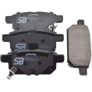 Колодки тормозные задние SUZUKI SWIFT 10- BP29808 BP29808 SB NAGAMOCHI