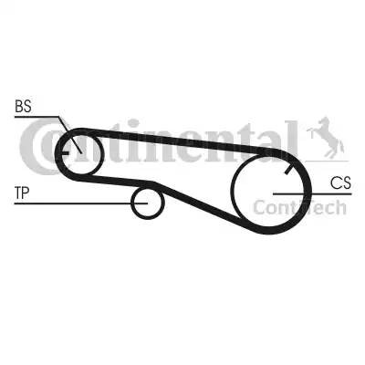 Ремень зубчатый CT1109 CT-1109 CONTITECH