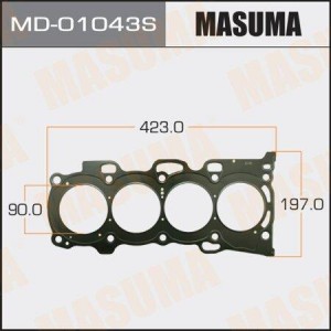 Прокладка головки блока TOYOTA Camry (01-06) (2.4) MASUMA MD-01043S MASUMA