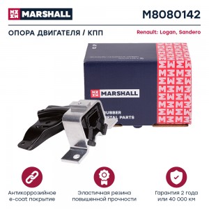 Опора двигателя Renault: Logan 04- Sandero 08- M8080142 M8080142 MARSHALL