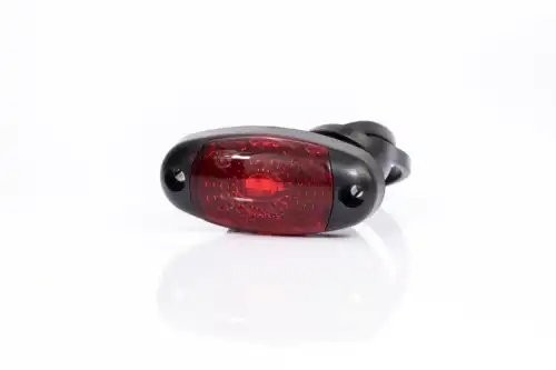 фонарь габаритный! красный LED 72x34 с проводом 0.5м\ FT025CLED FRISTOM