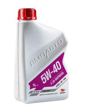VMPAUTO ВМПАВТО 5W40 API SN/CF A3/B4 1Л ACEA A3/B4 API CF, SN MB 229.3, 229.5 VW 9222 VMP AUTO