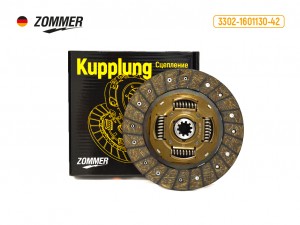 Диск сцепления ведомый дв. Cummins ISF 2.8L 3302-1601130-42 ZOMMER