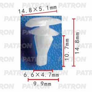 КРЕПЛЕНИЕ УПЛОТНИТЕЛЬНОЙ РЕЗИНКИ MITSUBISHI P370102 PATRON