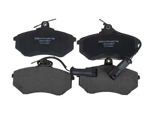 колодки дисковые передние!\ Audi 80 1.6-1.9TDi 86-96/100 1.8-2.5TD 82-90 Z07397 ZENTPARTS