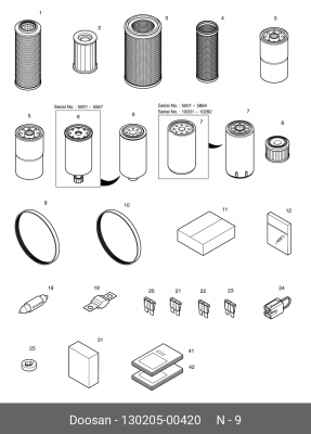 130205-00420 Ремень 130205-00420 (8PK1700 ) /65.96801-0226 = 2106-1019D12 13020500420 DOOSAN