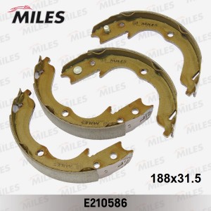 Колодки стояночного тормоза MITSUBISHI OUTLANDER/PEUGEOT 4007/SUBARU IMPREZA/FOR E210586 MILES