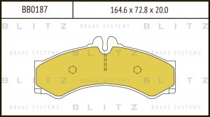 MB SPRINTER 95>/VW LT 96> передние/ задние BB0187 BLITZ