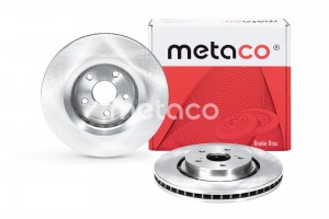 Диск тормозной передний вентилируемый 3050401 3050401 METACO