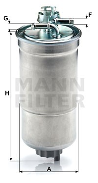 AUDI A3 (8L1) (1996-2003) WK853/3X MANN FILTER