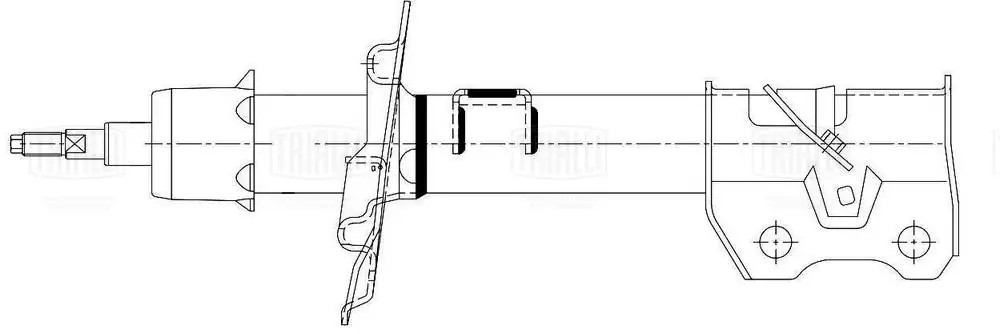 Амортизатор для а/м Haval F7/F7x (19-) (стойка) пер. прав. (AG 30360) AG 30360 TRIALLI