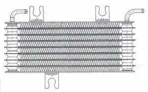Радиатор масл. для а/м Nissan Qashqai (06-) 1.6i/2.0i CVT LOc14JD LOC14JD LUZAR