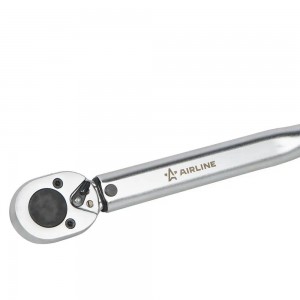 Ключ динамометрический 1/2" 40-210 Нм предельный "AIRLINE" (головки 17,19,21 удл ATBN011 AIRLINE